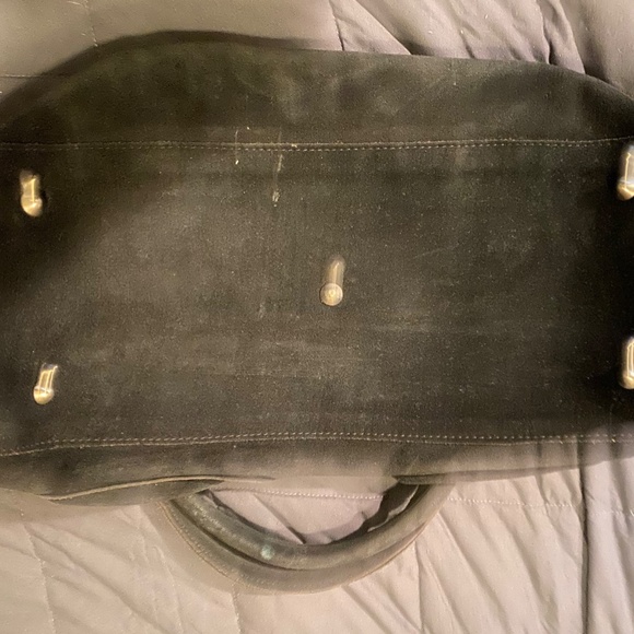 BLACK SUEDE BAG - Picture 2 of 7